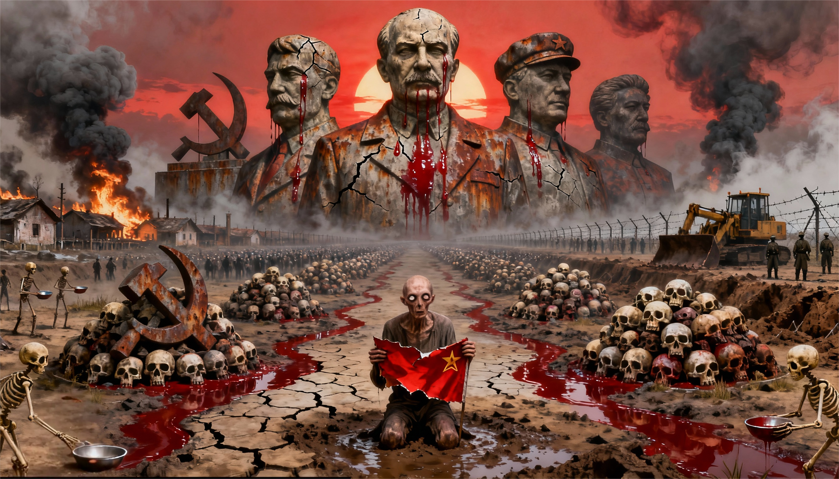 Chapter 4: Rivers of Blood – The Human Toll of Socialist Atrocities